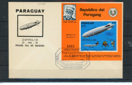 Paraguay Block 246 Zeppelin Ersttagesbrief/FDC #JL294 - Paraguay
