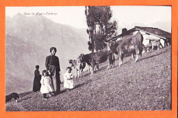 05432 / ⭐ (•◡•) ◉ Dans ALPES PATURAGE Troupeau Vaches Alpages Femme Fillettes Endimanchées REYNAUD 83 Col. LA PLUS BELLE - Elevage