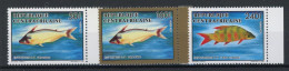 Zentralafr. Republik 1457-1459 Postfrisch Fische #IN012 - Central African Republic