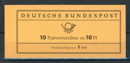 Bund Markenheftchen MH 6 G Postfrisch Geschlossen #IS946 - Other & Unclassified