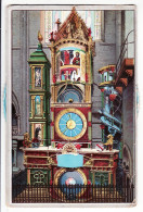 05260 ● STRASBOURG 67-Bas Rhin STRASSBURG Carte Systeme HORLOGE ASTRONOMIQUE Cathedrale 1920sFELIX  LUIB Alsace - Straatsburg