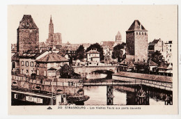 05253 ● STRASBOURG 67-Bas Rhin STRASSBURG Les VIEILLES TOURS Aux PONTS COUVERTS Alsace 1930s CAP 252 - Straatsburg