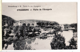 05280 ● STRASBOURG 67-Bas-Rhin Partie In Der ORANGERIE STRASSBURG I.E. Alsace 1910s VICTOR'S KUNSTVERLAG - Straatsburg