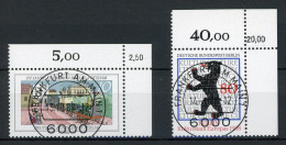 Berlin 800 + 822 KBWZ Gestempelt Frankfurt, Originalgummi #IS954 - Other & Unclassified