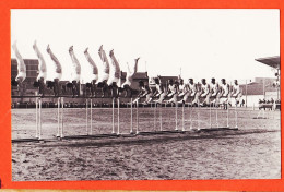 05482 / ⭐ ◉  92-MALAKOFF Carte-Photo 4/11 Barres Parallèles Concours Gymnastique Fête Sportive Stade Municipal 1940s  - Malakoff