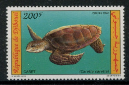 Dschibuti 575 Postfrisch Schildkröte #IN074 - Dschibuti (1977-...)