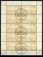 Bund Zehnerbogen 2660 Bonn Ersttagssonderstempel #IS980 - Andere & Zonder Classificatie