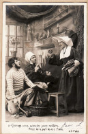 05446 / ⭐ ◉ Métier Marin Pêcheur Carte-Photo NOYER R.P.I 5 COURAGE JOURS MEILLEURS 1903 à Claire ESCARGUEL Carcassonne - Fischerei