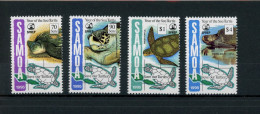 Samoa 812-15 Postfrisch Schildkröte #IN059 - Samoa