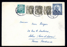 Bund/ Berlin 176 Ff Mischfrankatur #JP076 - Briefe U. Dokumente