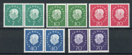 Bund Waag. Paare 302-306 Postfrisch #IN150 - Altri & Non Classificati