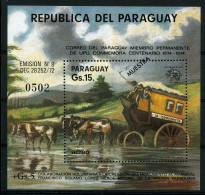 Paraguay Block 229 Postfrisch Kutschen #IM451 - Paraguay