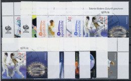 Bund 2439-2443 Berlin, Ecken 1+2 Ersttagssonderstempel #GK437 - Sonstige & Ohne Zuordnung