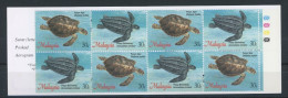 Malaysia Markenheft 571-572 Postfrisch Schildkröte #IN076 - Autres & Non Classés