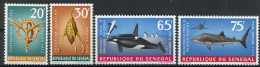 Senegal 526-529 Postfrisch Wale, Muscheln #JJ742 - Senegal (1960-...)