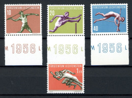 Liechtenstein 342-345 Postfrisch Leichtathletik #JM088 - Sonstige & Ohne Zuordnung