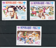 Mali 899-901 B Postfrisch Schach #FW890 - Mali (1959-...)