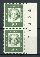 Berlin 210 Postfrisch Bogenzählnummer Rechts #IU583 - Unused Stamps