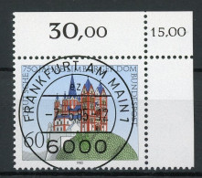 Bund 1250 KBWZ Gestempelt Frankfurt #IV050 - Used Stamps