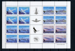 Argentinien ZD-Bogen 2038-2041 Postfrisch Flugzeuge #GI630 - Sonstige & Ohne Zuordnung