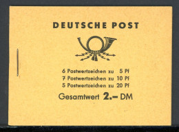 DDR Markenheftchen 3 B 2 Postfrisch #JM132 - Libretti