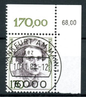 Bund 1391 KBWZ Gestempelt Frankfurt #IV101 - Used Stamps