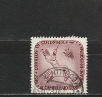 Colombie YT PA 304 Obl : Escrime - 1957 - Scherma