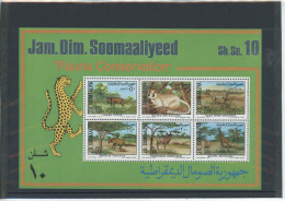 Somalia Block 4 Postfrisch Tiere #JK444 - Somalië (1960-...)