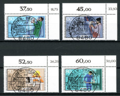 Berlin 754-757 KBWZ Gestempelt Weiden, Originalgummi #JJ450 - Used Stamps