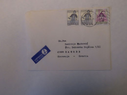 POLAND AIRMAIL  COVER TO CROATIA - Sonstige & Ohne Zuordnung