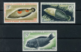 Neukaledonien 415-417 Postfrisch Fische #JL328 - Other & Unclassified
