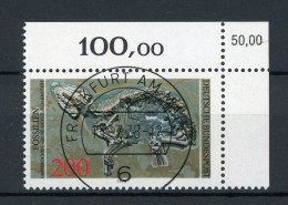 Bund 975 KBWZ Gestempelt Frankfurt, Original-Gummi, Ungefaltet #IU601 - Used Stamps