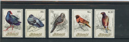 Aitutaki 515-519 Postfrisch Vögel #JD342 - Aitutaki