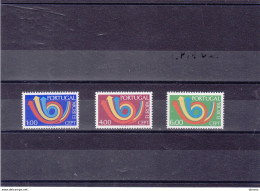 PORTUGAL 1973 EUROPA Yvert 1179-1181, Michel 1199-1201 NEUF** MNH Cote Yv 30 Euros - Neufs