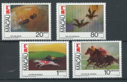 Macau 663-66 Postfrisch Pferde #JT779 - Sonstige & Ohne Zuordnung
