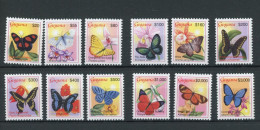 Guyana 7578-89 Postfrisch Schmetterling #JT788 - Guyane (1966-...)