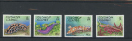 Salomon Inseln 704-07 Postfrisch Meerestiere #IN123 - Salomon (Iles 1978-...)