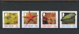 Gibraltar 696-99 Postfrisch Meerestiere #IJ457 - Gibraltar