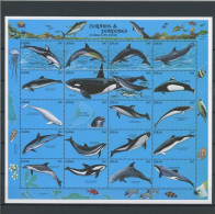 Palau ZD Bogen 444-463 Postfrisch Delfine/ Wale #JD553 - Palau