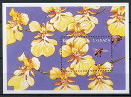 Grenada Block 474 Postfrisch Orchideen #HB129 - Grenade (1974-...)