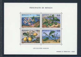 Monaco Block 49 Postfrisch Natur #JJ945 - Other & Unclassified