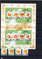 Korea 3913-3916, Klb. Postfrisch Obst #JU381 - Korea, North