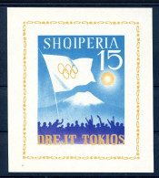 Albanien Block 23 Postfrisch Olympia 1964 Tokio #HB385 - Albanie