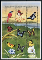 Antigua + Barbuda KB Mit 2475-2483 Postfrisch Schmetterlinge #JQ823 - Antigua Et Barbuda (1981-...)