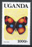 Uganda 833 Postfrisch Schmetterling #JT845 - Oeganda (1962-...)