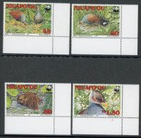 Niuafo'ou 233-236 Postfrisch Vögel #HE752 - Tonga (1970-...)