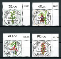 Berlin 724-727 KBWZ Gestempelt Weiden, Originalgummi #JJ448 - Used Stamps