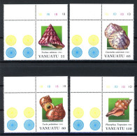 Vanuatu 935-938 Postfrisch Muscheln/ Schnecken #JJ766 - Vanuatu (1980-...)