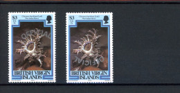 Jungferninseln Dienstmarke 2x 14 Postfrisch Muscheln #JQ886 - Anguilla (1968-...)