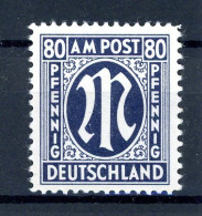 Alliierte Besetzung 34 A C Z Postfrisch Mit Kurzbefund Wehner BPP #HB320 - Mint